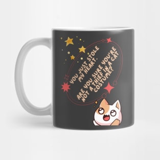 A THIEF IN A CAT COSTUME! Mug